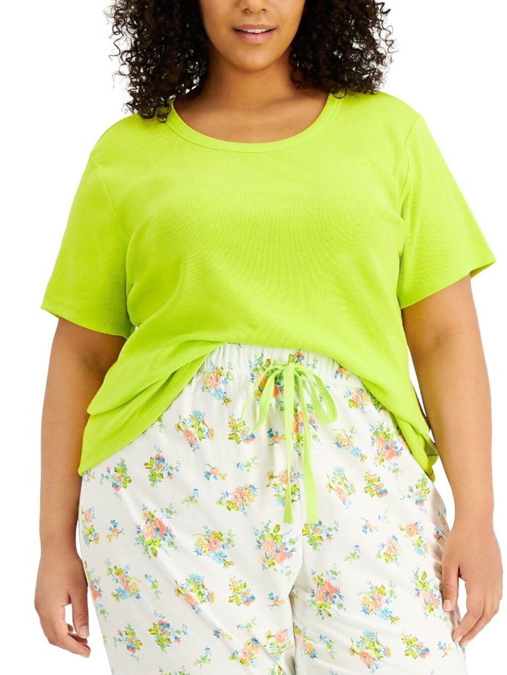Jenni by Jennifer Moore Womens Plus Size Pajama T-Shirt,1-Piece